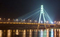 Киев устроит иллюминацию своим мостам в 2013 году