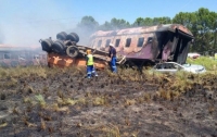 В Африке столкнулся поезд с грузовиком, четверо погибли