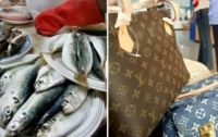Лайфхак от тайваньской бабушки: в сумке от Louis Vuitton рыба не протекает