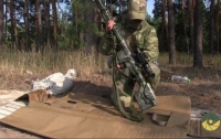 Военные показали пристрелку новой снайперской винтовки (видео)