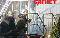 Киевский рынок тушили 17 пожарных отделений (ФОТО)