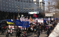 Оппозиция провела самую массовую акцию протеста в 2013 году (ФОТО)