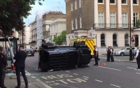 Авария года: в Лондоне Prius уложил на бок Brabus (видео)