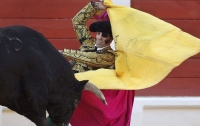 В Испании бык едва не выколол второй глаз одноглазому матадору