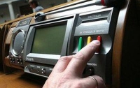 Литвин не сможет ввести «сенсорный палец» без согласия депутатов