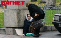 Киевские нищие зарабатывают до 30 грн в час