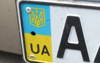 В Черновцах автомобильные номера воруют «оптом»