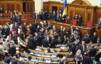 Парламент заблокирован защитниками Тимошенко