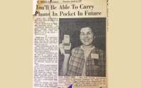 В газете 1960-х годов обнаружили первое упоминание смартфонов