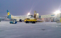 Борисполь задерживает прибытие и отправление 30 рейсов