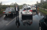 На Буковине массовое ДТП: столкнулись 8 автомобилей