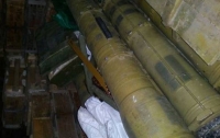 На Донбассе нашли тайник с противотанковыми ракетами и гранатометами