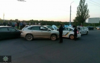 Погоня в Харькове: пьяный лихач разбил несколько автомобилей