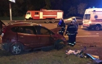 В Киеве за сутки сгорели BMW и Mercedes