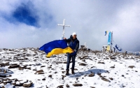 Первый снег выпал в Украине