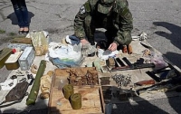 В центре Николаева нашли арсенал оружия
