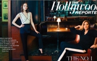 Ченинг Татум и Эмма Стоун со своими стилистами в журнале «The Hollywood Reporter» (ФОТО)