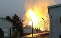 Взрыв на газопроводе в Австрии попал на видео