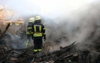 Возможен поджог: в Киеве произошел масштабный пожар в частном доме