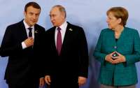 Путин, Меркель и Макрон обсудили ситуацию на Донбассе без Зеленского