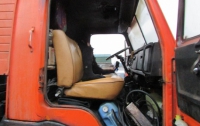 В Полтавской области в грузовике сгорел водитель