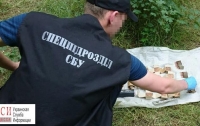 Оперативники СБУ нашли тайники со взрывчаткой под Одессой