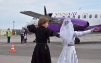 В Одессе торжественно встретили первый рейс авиакомпании YanAir из Батуми