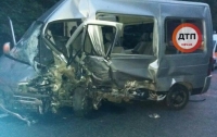 Смертельное ДТП в Виннице: иномарка протаранила автобус (видео)