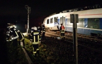 Столкновение поездов в Германии: минимум 20 пострадавших