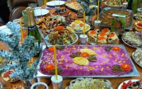 В Украине 40% затрат на новогодний стол приходится на мясо 