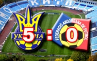 Украина – Андорра  5:0