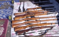 Черкасская полиция нашла арсенал оружия, боеприпасов и взрывчатки