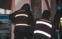 Ночью в отделении одного из киевских банков произошел взрыв