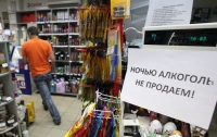 Запрет продажи алкоголя ночью в Киеве вступил в силу