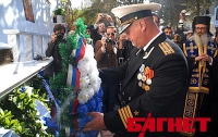 Российские военные моряки открыли мемориал в Греции (ФОТО)