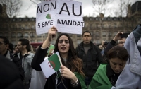 В Алжире прошли акции протеста против выдвижения президента на пятый срок