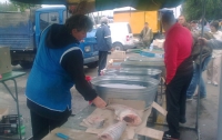 Активисты-рыболовы проверили киевские рынки (ФОТО)