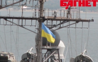 Впервые в истории в порт Одессы под украинским флагом зашел американский крейсер