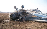 В Сумской области на взлете перевернулся самолет