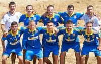 Сборная Украины по пляжному футболу впервые выиграла Евролигу