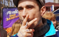 В Киеве гопники устроили грандиозный флешмоб (ФОТО)