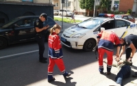 Во Львове патрульные сбили пешехода