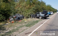 В Запорожской области столкнулись легковушки: пострадали пять человек