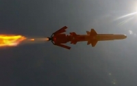 Запуск украинской крылатой ракеты показали на видео