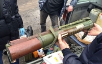 Украинец пытался вывезти арсенал оружия из зоны АТО