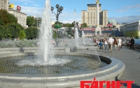 В Киеве работает чуть больше половины городских фонтанов
