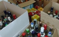 СБУ изъяла контрафактный алкоголь на три миллиона гривен