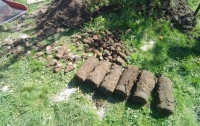 Возле детской площадки под Киевом нашли артиллерийские снаряды