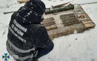 На Черниговщине СБУ обнаружила оставленные оккупантами схроны с оружием