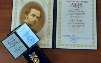 Сенцову вручили Шевченковскую премию